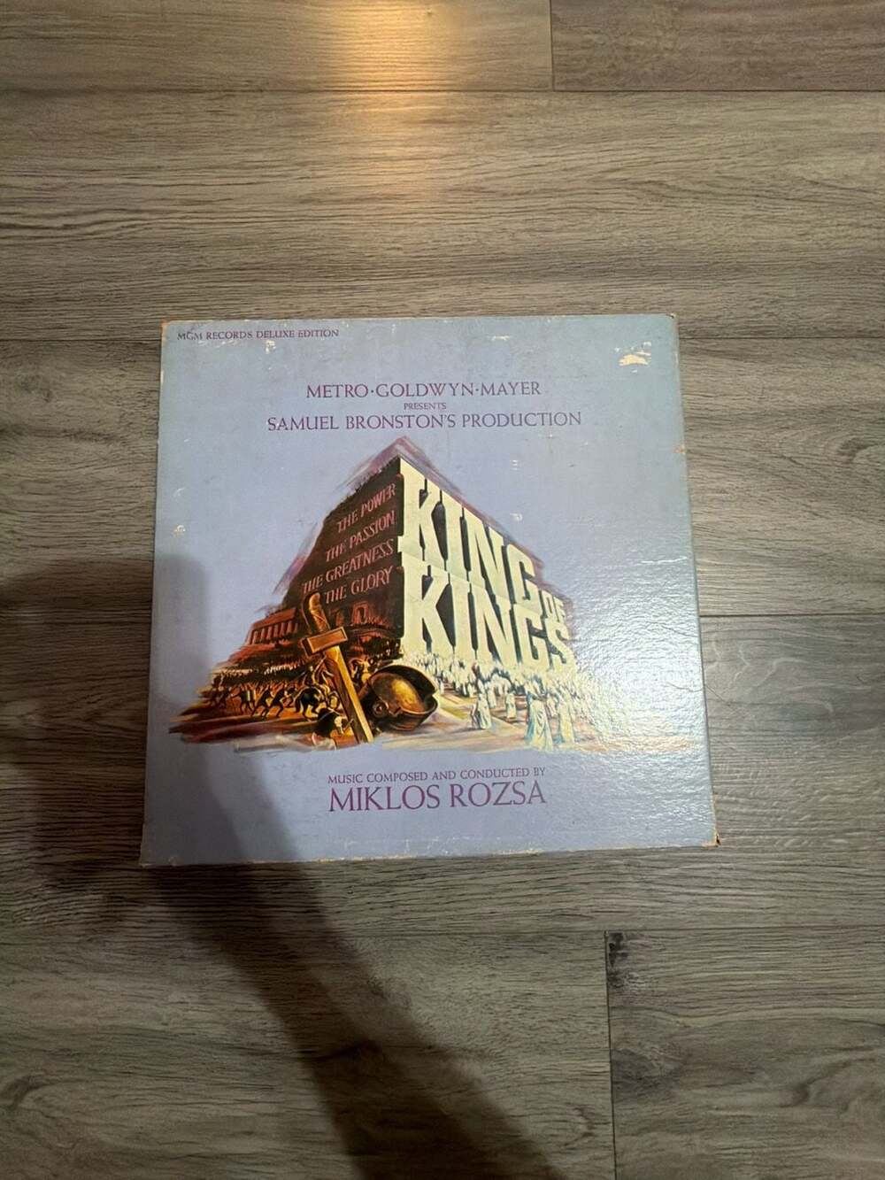 MGM Records Deluxe Edition King of Kings Soundtrack Box Set by Miklos Rozsa